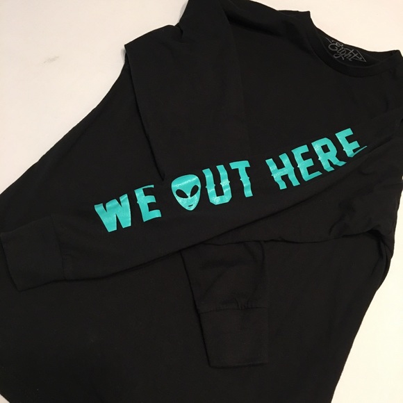 Eighty Eight Alien Long Sleeve T-Shirt Size Medium - Picture 5 of 9